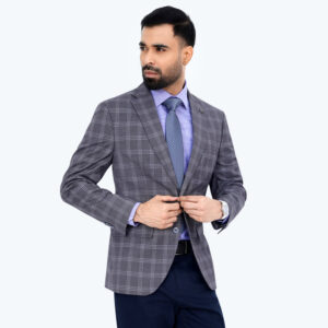 dark gray blazer